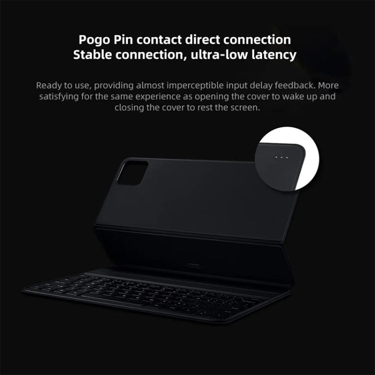 Original For Xiaomi Pad 6S Pro Keyboard Protective Leather Case (Black) - Others Keyboard by Xiaomi | Online Shopping UK | buy2fix