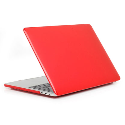 ENKAY Hat-Prince 2 in 1 Crystal Hard Shell Plastic Protective Case + Europe Version Ultra-thin TPU Keyboard Protector Cover for 2016 MacBook Pro 13.3 Inch without Touch Bar (A1708) (Red) - MacBook Pro Cases by ENKAY | Online Shopping UK | buy2fix