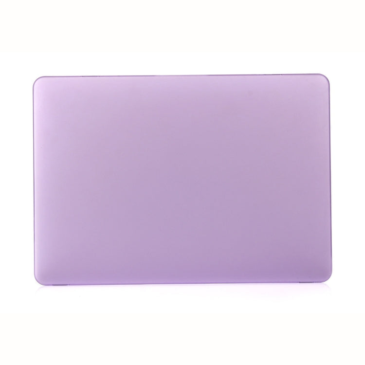 Laptop Frosted Style PC Protective Case for MacBook Pro 15.4 inch A1990 (2018)(Purple) - MacBook Pro Cases by buy2fix | Online Shopping UK | buy2fix