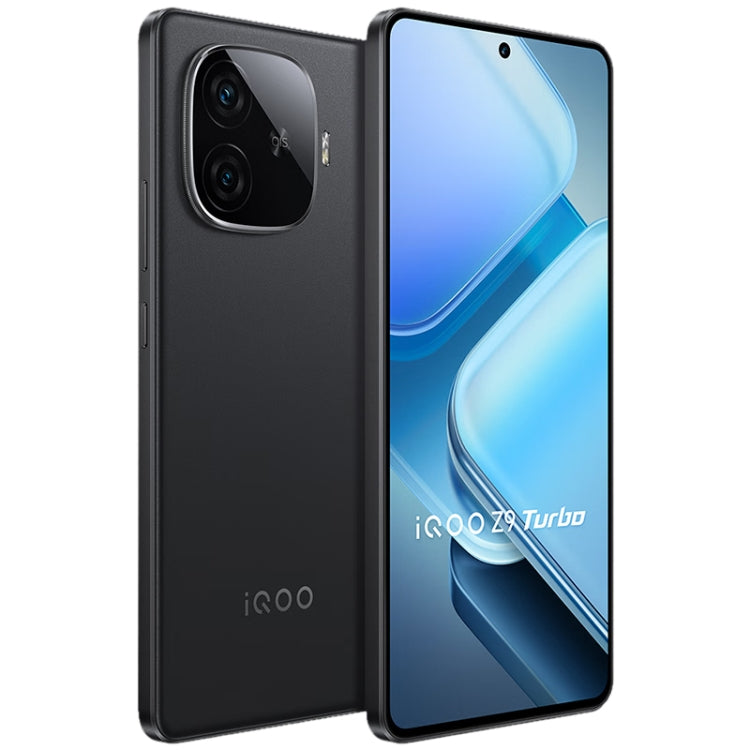 vivo iQOO Z9 Turbo, Dual Back Cameras, 12GB+512GB, Face ID Screen Fingerprint Identification, 6.78 inch Android 14.0 OriginOS 4 Snapdragon 8s Gen 3 Octa Core 3.0GHz, OTG, NFC, Network: 5G, Support Google Play (Black) - vivo by vivo | Online Shopping UK | buy2fix