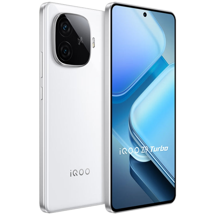 vivo iQOO Z9 Turbo, Dual Back Cameras, 16GB+512GB, Face ID Screen Fingerprint Identification, 6.78 inch Android 14.0 OriginOS 4 Snapdragon 8s Gen 3 Octa Core 3.0GHz, OTG, NFC, Network: 5G, Support Google Play (White) - vivo by vivo | Online Shopping UK | buy2fix