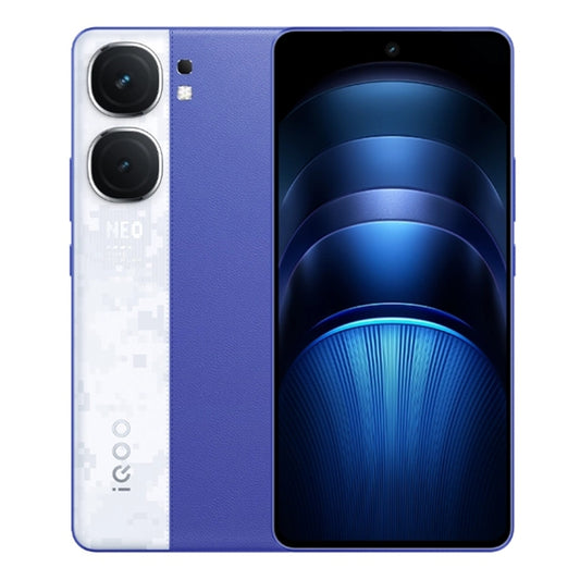 vivo iQOO Neo9S Pro+,  12GB+512GB, Face ID & Ultrasonic 3D Fingerprint Identification, 6.78 inch Android 14 OriginOS 4 Snapdragon 8 Gen 3 Octa Core 2.63GHz, OTG, NFC, Network: 5G, Support Google Play (Blue) - vivo by vivo | Online Shopping UK | buy2fix