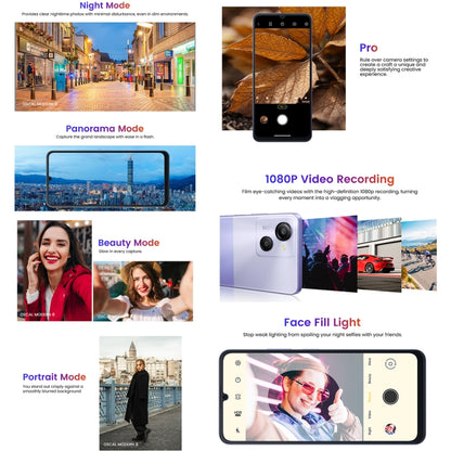 [HK Warehouse] Blackview Oscal MODERN 8, 8GB+128GB, Fingerprint & Face Identification, 6.75 inch Android 13 Unisoc T616 Octa Core up to 2.2GHz, Network: 4G, OTG(Blue) - Blackview by Blackview | Online Shopping UK | buy2fix