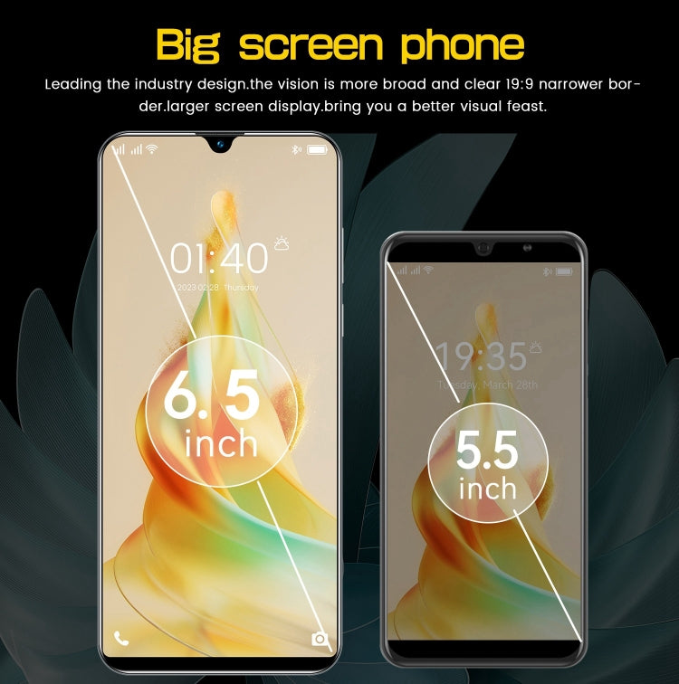 V27e / X23, 2GB+16GB, 6.5 inch Screen, Face Identification, Android 9.1 MTK6580A Quad Core, Network: 3G, Dual SIM (Gold) -  by buy2fix | Online Shopping UK | buy2fix