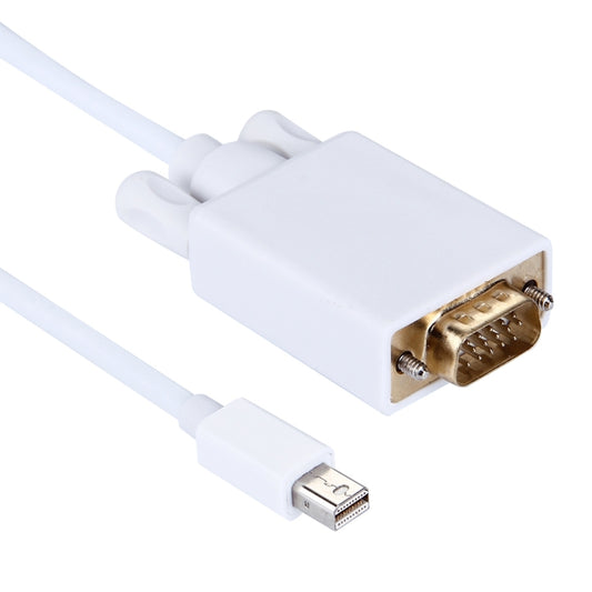 1.8m Mini DisplayPort Male to VGA Male Adapter Cable - Cable & Adapter by buy2fix | Online Shopping UK | buy2fix