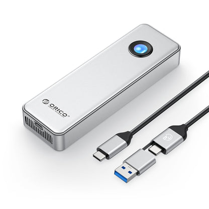 ORICO OUM2-U4-GY-BP 40Gbps M.2 SSD Enclosure with Type-C+USB Cable - HDD Enclosure by ORICO | Online Shopping UK | buy2fix