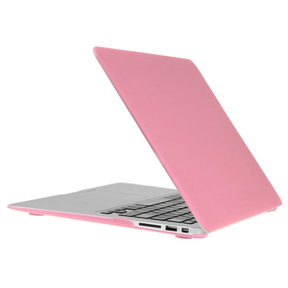 ENKAY for Macbook Air 11.6 inch (US Version) / A1370 / A1465 Hat-Prince 3 in 1 Frosted Hard Shell Plastic Protective Case with Keyboard Guard & Port Dust Plug(Pink) - MacBook Air Cases by ENKAY | Online Shopping UK | buy2fix