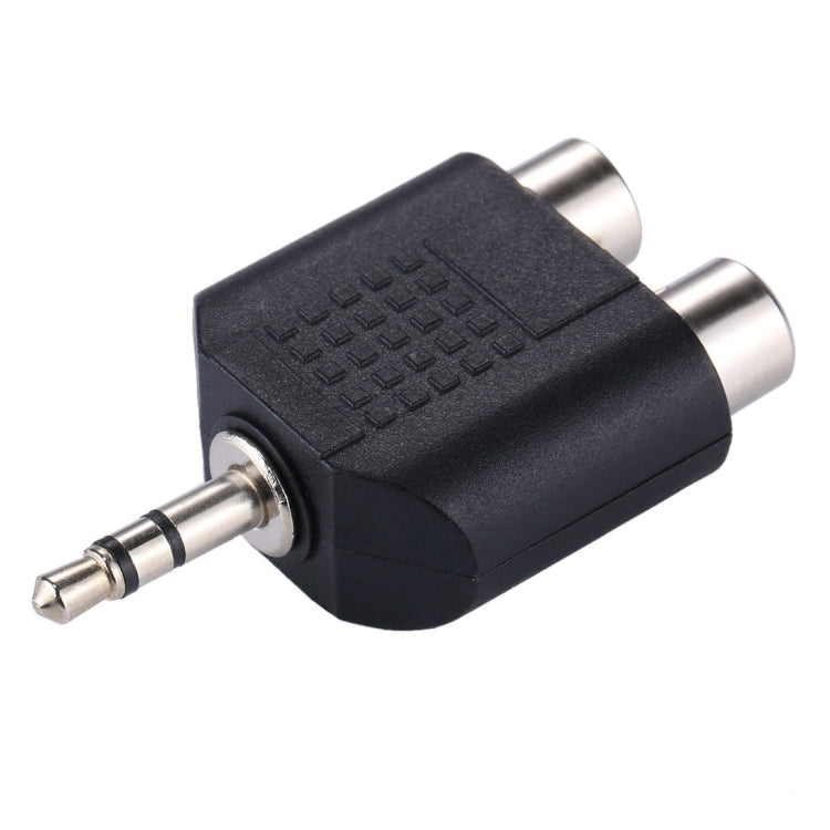 RCA Female to 3.5 MM Male Jack Audio Y Adapter - RCA Adapter by buy2fix | Online Shopping UK | buy2fix