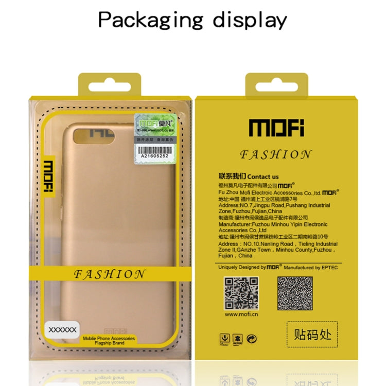 MOFI Frosted PC Ultra-thin Full Coverage Case for Galaxy S10 Plus (Gold) - Galaxy Phone Cases by MOFI | Online Shopping UK | buy2fix