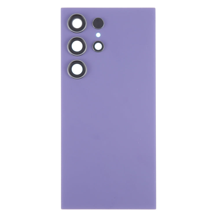 For Samsung Galaxy S24 Ultra SM-S928B OEM Battery Back Cover with Camera Lens Cover(Purple) - Back Cover by buy2fix | Online Shopping UK | buy2fix