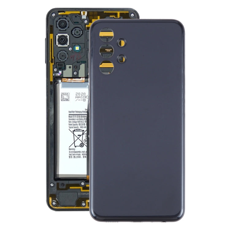 For Samsung Galaxy A13 SM-A137F Original Battery Back Cover(Black) - Back Cover by buy2fix | Online Shopping UK | buy2fix
