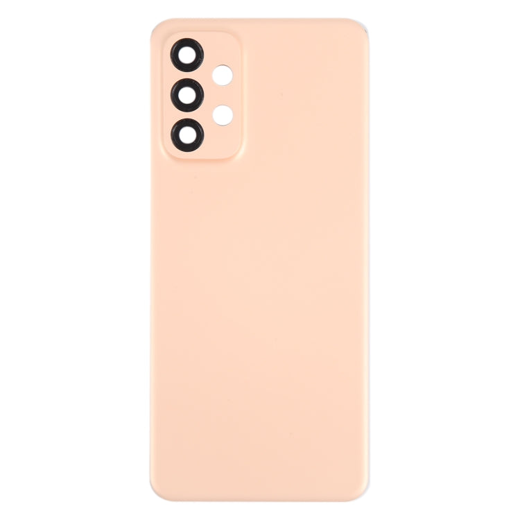 For Samsung Galaxy A23 4G SM-A235F Original Battery Back Cover with Camera Lens Cover(Pink) - Back Cover by buy2fix | Online Shopping UK | buy2fix