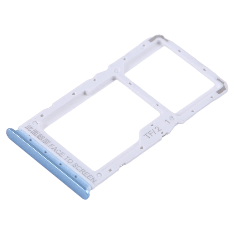 For Xiaomi Redmi Note 12 5G SIM Card Tray + SIM / Micro SD Card Tray (Blue) - Card Tray by buy2fix | Online Shopping UK | buy2fix