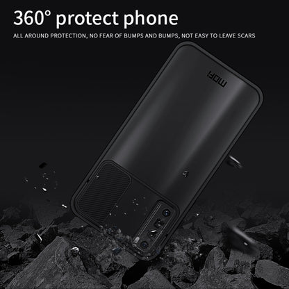 For Huawei nova 7 Pro MOFI Xing Dun Series PC + TPU Anti-peep Waterproof And Anti-drop All-inclusive Protective Shell, Translucent Frosted(Black) - Huawei Cases by MOFI | Online Shopping UK | buy2fix