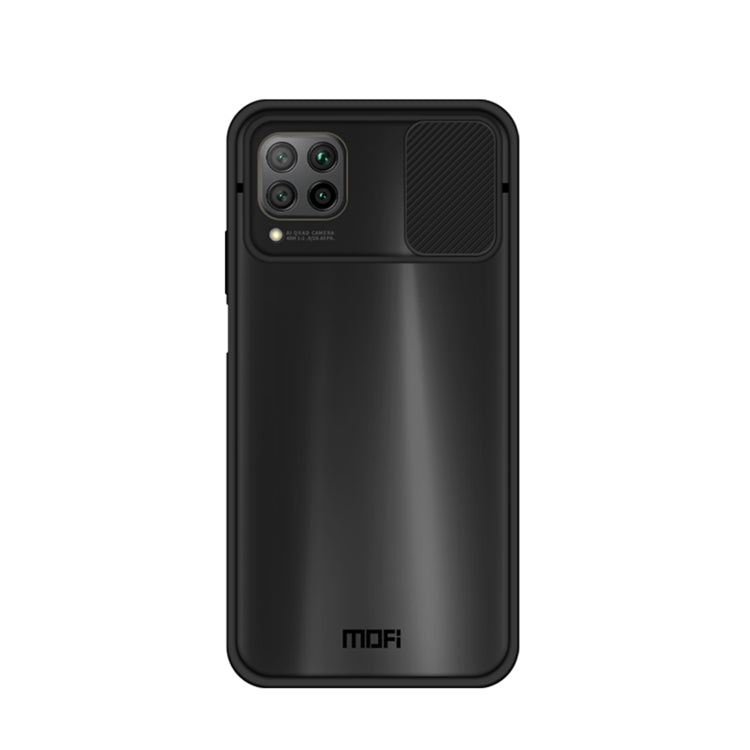 For Huawei P40 lite MOFI Xing Dun Series PC + TPU Anti-peep Waterproof And Anti-drop All-inclusive Protective Shell, Translucent Frosted(Black) - Huawei Cases by MOFI | Online Shopping UK | buy2fix