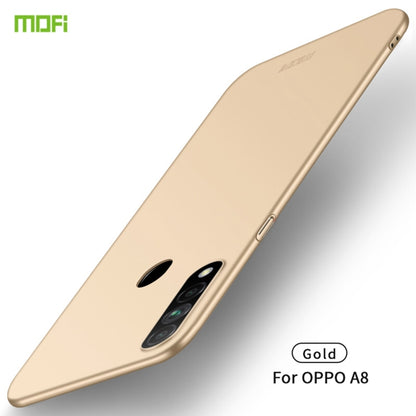 For OPPO A8 MOFI Frosted PC Ultra-thin Hard Case(Gold) - OPPO Cases by MOFI | Online Shopping UK | buy2fix