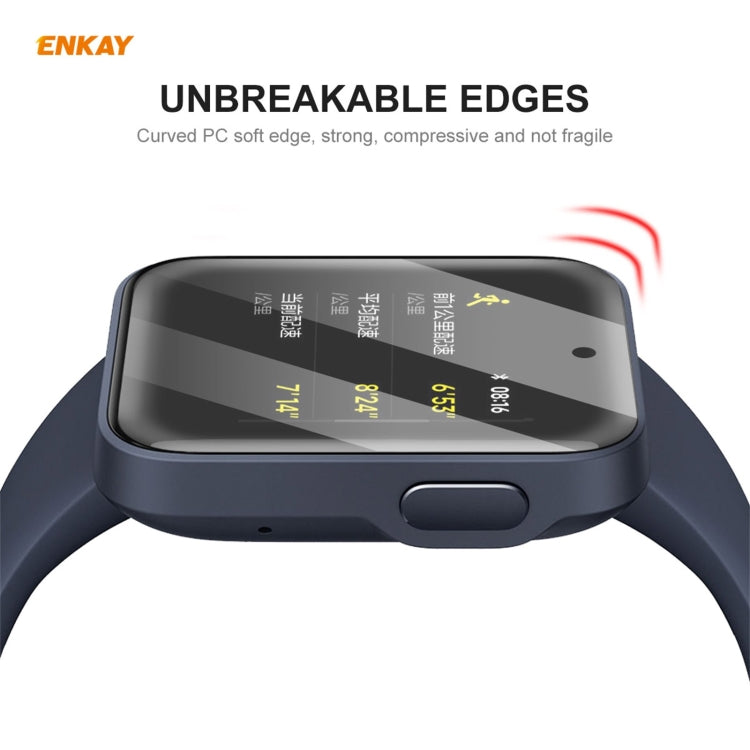 For Redmi Watch 10 PCS ENKAY Hat-Prince 3D Full Screen Soft PC Edge + PMMA HD Screen Protector Film - Screen Protector by ENKAY | Online Shopping UK | buy2fix