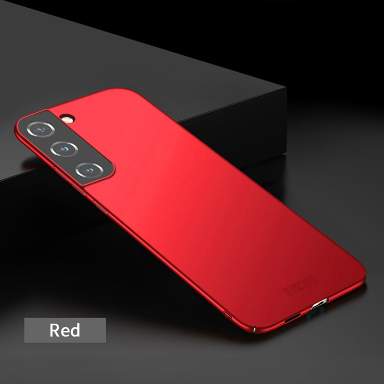 For Samsung Galaxy S22+ 5G MOFI Frosted PC Ultra-thin Hard Phone Case(Red) - Galaxy S22+ 5G Cases by MOFI | Online Shopping UK | buy2fix
