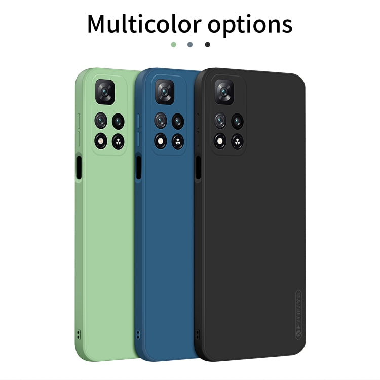 For Xiaomi Redmi Note 11 Pro / 11 Pro+ PINWUYO Liquid Silicone TPU Phone Case(Green) - Xiaomi Cases by PINWUYO | Online Shopping UK | buy2fix