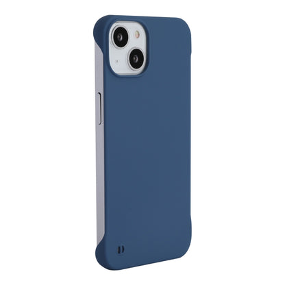 For iPhone 13 mini ENKAY Matte Frameless PC Phone Case (Dark Blue) - iPhone 13 mini Cases by ENKAY | Online Shopping UK | buy2fix