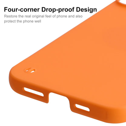 For iPhone 13 mini ENKAY Matte Frameless PC Phone Case (Orange) - iPhone 13 mini Cases by ENKAY | Online Shopping UK | buy2fix