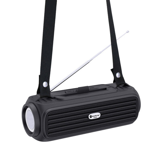 NewRixing NR903F TWS Portable Outdoor Bluetooth Speaker Support TF Card / FM(Black) - Desktop Speaker by NewRixing | Online Shopping UK | buy2fix