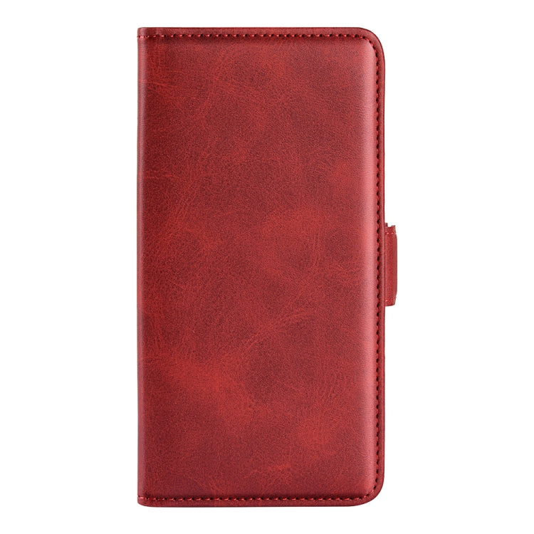 For Ulefone note 10 Dual-side Magnetic Buckle Leather Phone Case(Red) - Ulefone Cases by buy2fix | Online Shopping UK | buy2fix