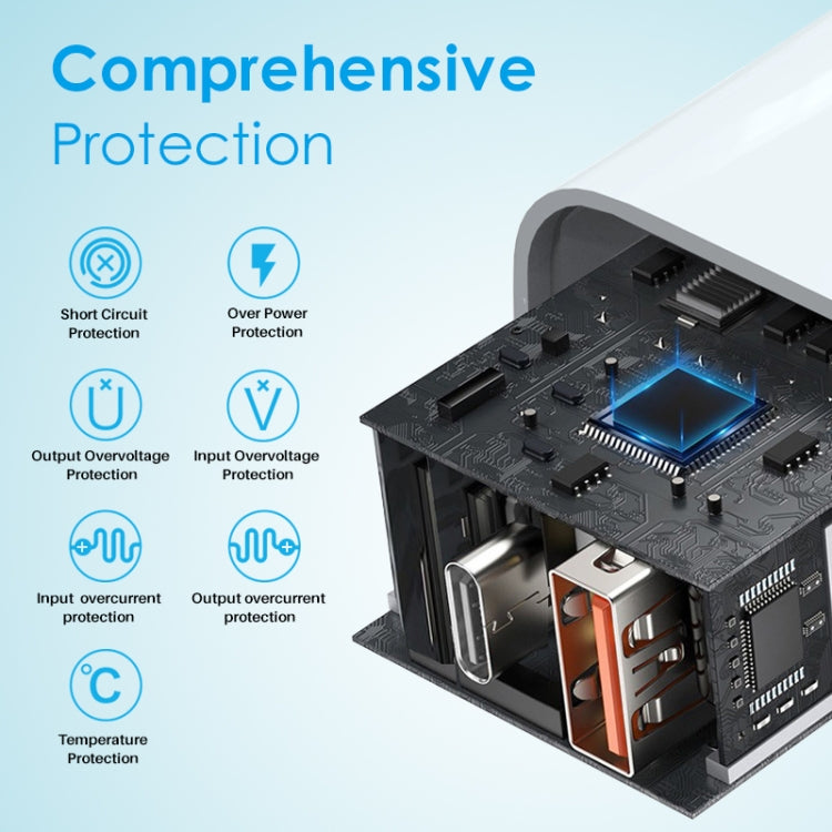 NORTHJO NOPD2501 PD 25W USB-C / Type-C Single Port Fast Charger, Plug Type:UK Plug(White) - USB Charger by NORTHJO | Online Shopping UK | buy2fix