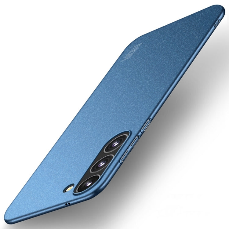 For Samsung Galaxy S24+ 5G MOFI Fandun Series Frosted PC Ultra-thin All-inclusive Phone Case(Blue) - Galaxy S24+ 5G Cases by MOFI | Online Shopping UK | buy2fix