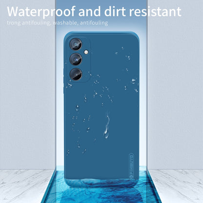 For Samsung Galaxy S24 FE 5G PINWUYO Sense Series Liquid Silicone TPU Phone Case(Blue) - Galaxy S24 FE 5G Cases by PINWUYO | Online Shopping UK | buy2fix