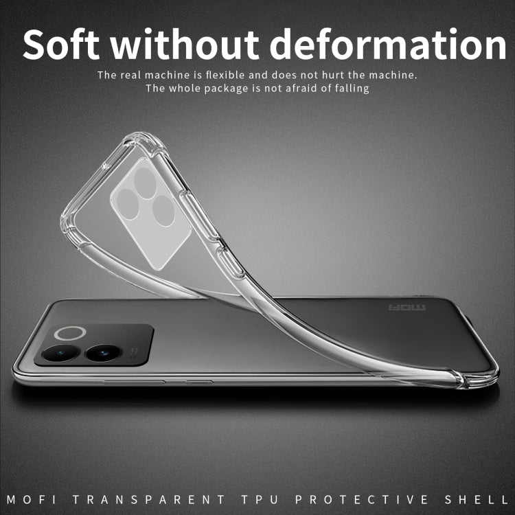 For vivo S17e MOFI Ming Series Ultra-thin TPU Phone Case(Transparent) - vivo Cases by MOFI | Online Shopping UK | buy2fix