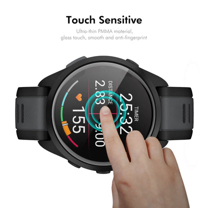 For Xiaomi Watch S4 Sport 2pcs ENKAY 3D Full Coverage Soft PC Edge + PMMA HD Screen Protector Film - Screen Protector by ENKAY | Online Shopping UK | buy2fix