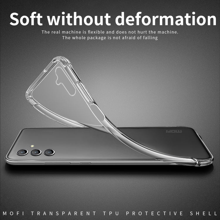 For Samsung Galaxy S23 FE 5G MOFI Ming Series Ultra-thin TPU Phone Case(Transparent) - Galaxy S23 FE 5G Cases by MOFI | Online Shopping UK | buy2fix