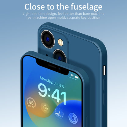 For iPhone 15 Plus PINWUYO Sense Series Liquid Silicone TPU Phone Case(Black) - iPhone 15 Plus Cases by PINWUYO | Online Shopping UK | buy2fix
