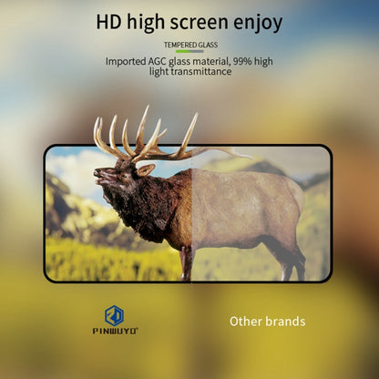 For vivo iQOO Neo9 / Neo9 Pro PINWUYO 9H 2.5D Full Screen Tempered Glass Film(Black) - iQOO Neo9 Tempered Glass by PINWUYO | Online Shopping UK | buy2fix