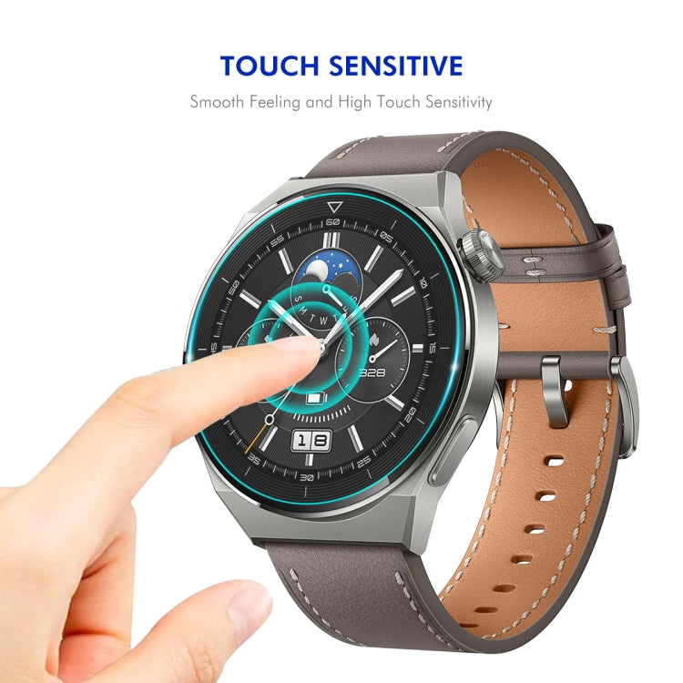 For Huawei Watch GT 5 46mm 10pcs ENKAY Hat-Prince 0.2mm 9H Tempered Glass Screen Protector Watch Film - Screen Protector by ENKAY | Online Shopping UK | buy2fix