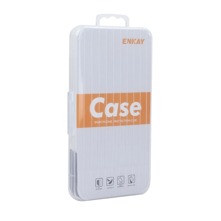 For iPhone 15 Pro ENKAY MagSafe Matte TPU Phone Case with Lens Film & Screen Glass Film(Dark Blue) - iPhone 15 Pro Cases by ENKAY | Online Shopping UK | buy2fix