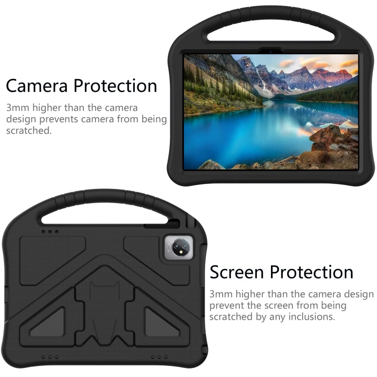 For Blackview Tab 70 WiFi 2023 EVA Shockproof Tablet Case with Holder(Black) - Others by buy2fix | Online Shopping UK | buy2fix