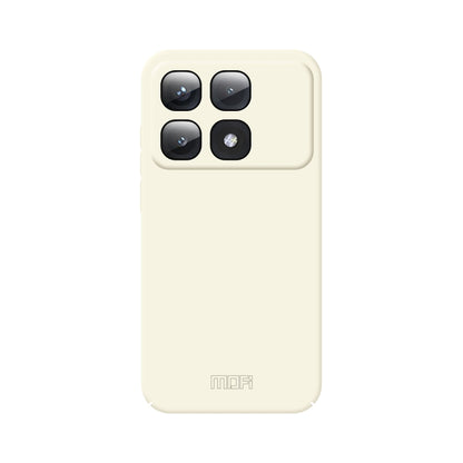 For Xiaomi Redmi K70 Ultra MOFI Qin Series Skin Feel All-inclusive PC Phone Case(Beige) - Xiaomi Cases by MOFI | Online Shopping UK | buy2fix