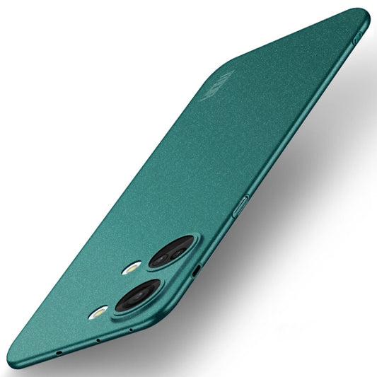 For OnePlus Ace 2V / Nord 3 MOFI Fandun Series Frosted PC Ultra-thin All-inclusive Phone Case(Green) - OnePlus Cases by MOFI | Online Shopping UK | buy2fix