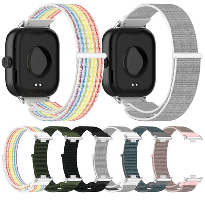 For Xiaomi Mi Band 8 Pro Nylon Loop Metal Connector Watch Band(Colorful) - Watch Bands by buy2fix | Online Shopping UK | buy2fix