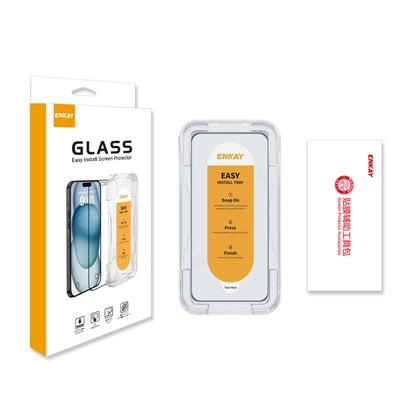 For Google Pixel 9 ENKAY Easy Install High Alumina Silicon Full Glass Film - Google Tempered Glass by ENKAY | Online Shopping UK | buy2fix