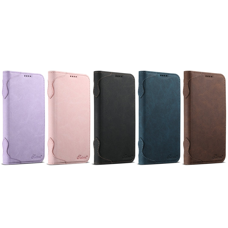For iPhone 14 Pro SUTENI J07 Multifunctional Horizontal Flip Magsafe Leather Phone Case(Pink) - iPhone 14 Pro Cases by Suteni | Online Shopping UK | buy2fix