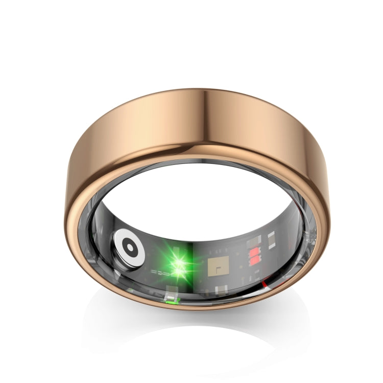 R02 SIZE 9 Smart Ring, Support Heart Rate / Blood Oxygen / Sleep Monitoring / Multiple Sports Modes(Gold) - Smart Rings / Smart Telephones by buy2fix | Online Shopping UK | buy2fix