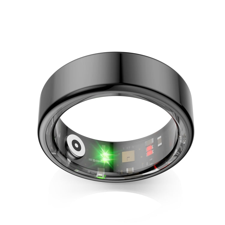 R02 SIZE 10 Smart Ring, Support Heart Rate / Blood Oxygen / Sleep Monitoring / Multiple Sports Modes(Black) - Smart Rings / Smart Telephones by buy2fix | Online Shopping UK | buy2fix