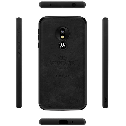 PINWUYO Shockproof Waterproof Full Coverage PC + TPU + Skin Protective Case for Motorola Moto G7 Power (Eurasian Version)(Black) - Motorola Cases by PINWUYO | Online Shopping UK | buy2fix