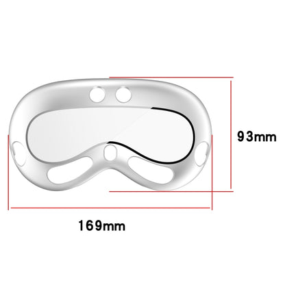 For Apple Vision Pro PC+ Toughened Film Protective Cover VR Glasses Accessories(Sliver) - VR Accessories by buy2fix | Online Shopping UK | buy2fix