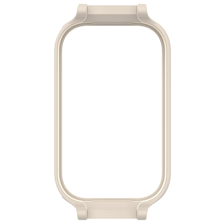 For Redmi Band 2 Half Pack PC Watch Protective Case(Creamy White) - Watch Cases by buy2fix | Online Shopping UK | buy2fix