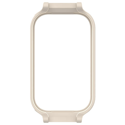 For Redmi Band 2 Half Pack PC Watch Protective Case(Creamy White) - Watch Cases by buy2fix | Online Shopping UK | buy2fix