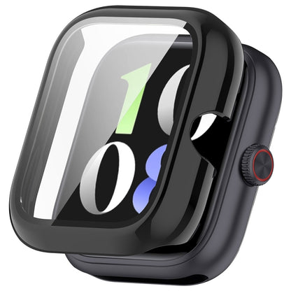 For vivo Watch GT PC + Tempered Glass Film Integrated Watch Protective Case(Black) - Watch Case by buy2fix | Online Shopping UK | buy2fix